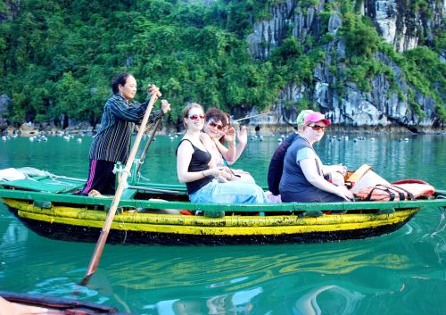 in the boat
